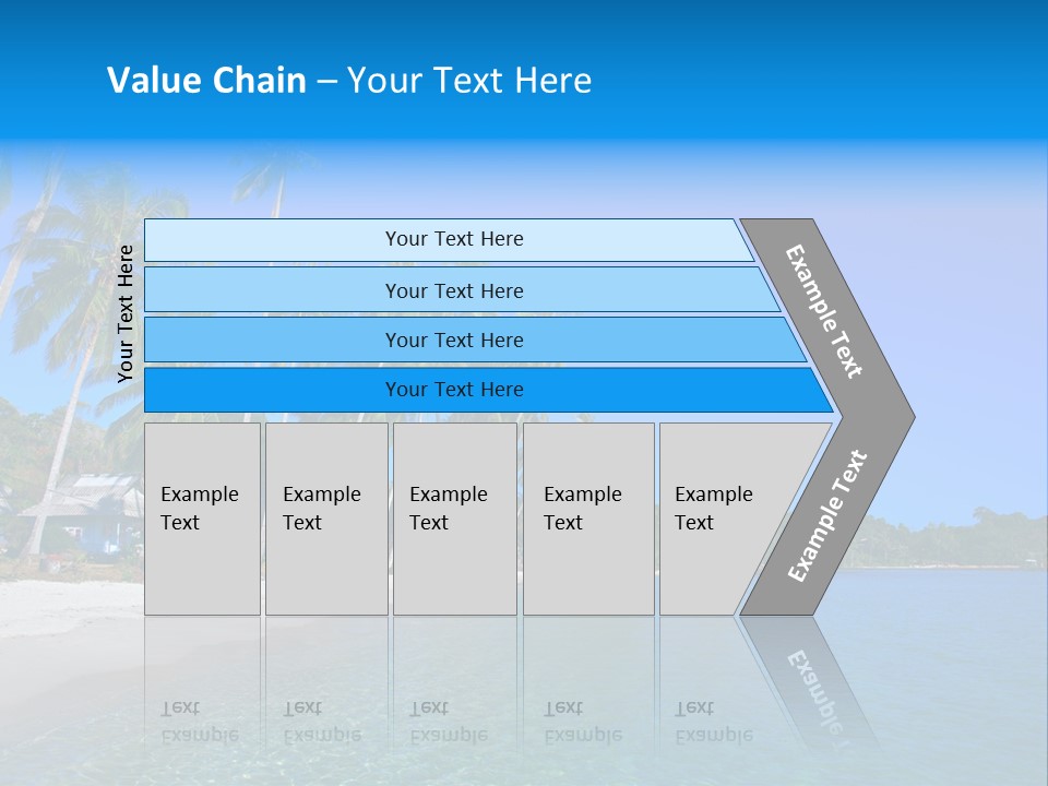 Swim Beauty Holiday PowerPoint Template