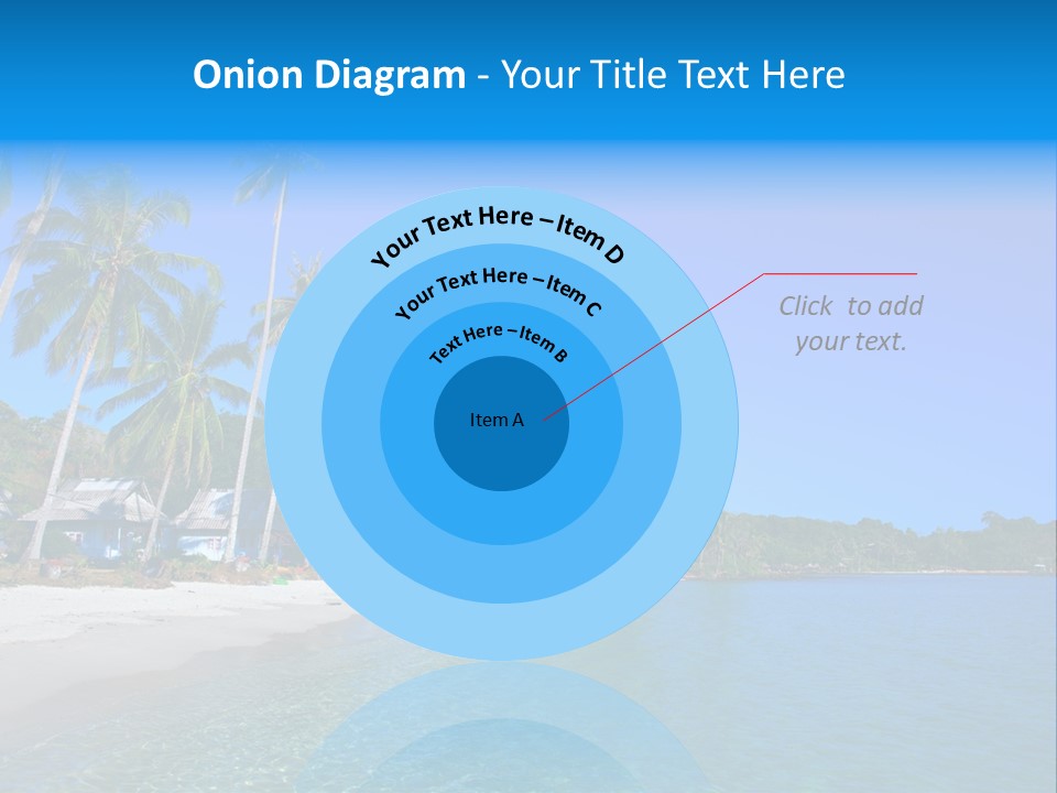 Swim Beauty Holiday PowerPoint Template