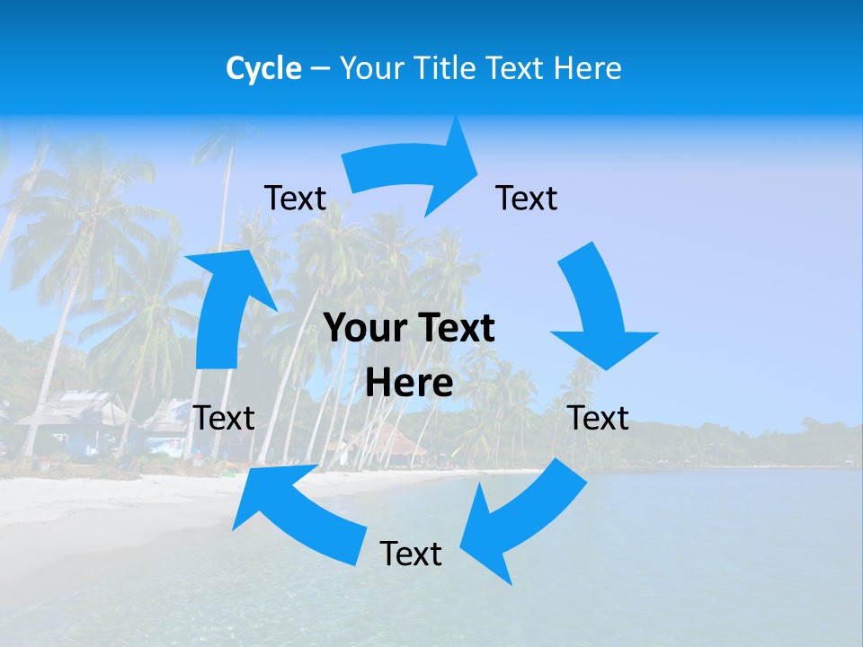 Swim Beauty Holiday PowerPoint Template