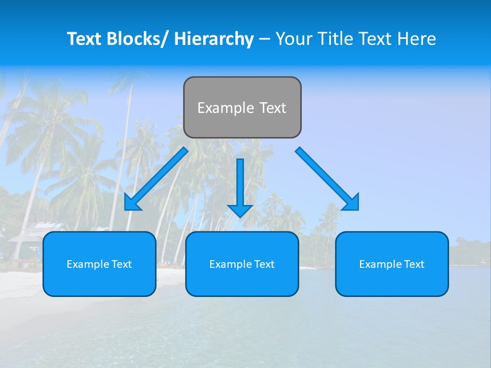 Swim Beauty Holiday PowerPoint Template