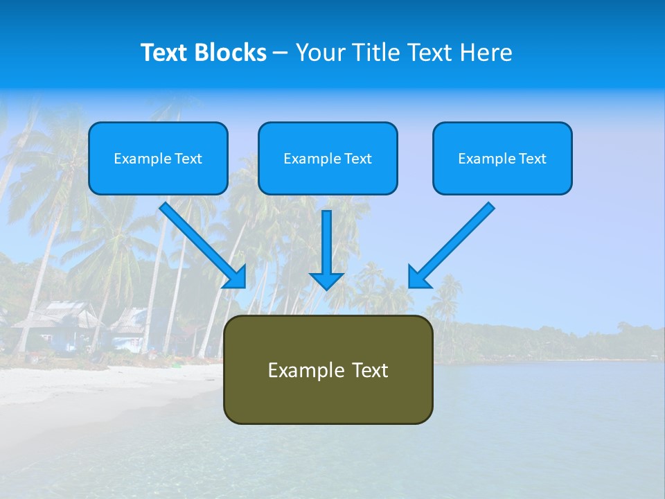 Swim Beauty Holiday PowerPoint Template