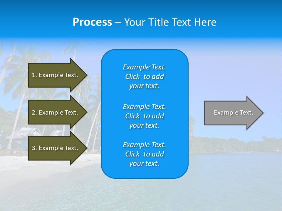 Swim Beauty Holiday PowerPoint Template