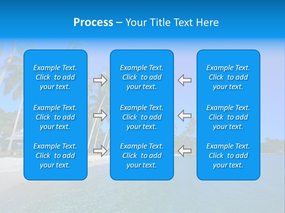 Swim Beauty Holiday PowerPoint Template