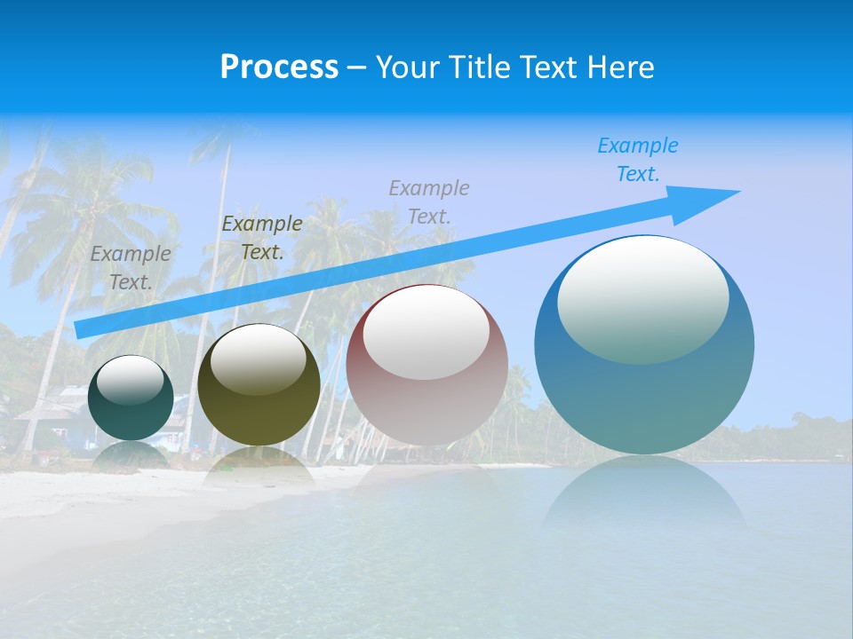 Swim Beauty Holiday PowerPoint Template