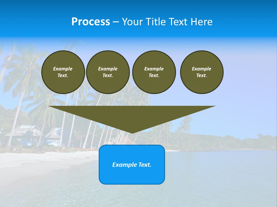 Swim Beauty Holiday PowerPoint Template