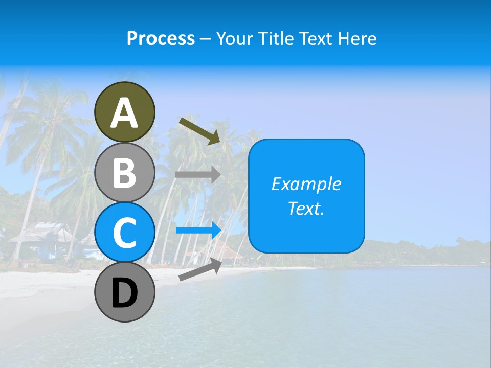 Swim Beauty Holiday PowerPoint Template