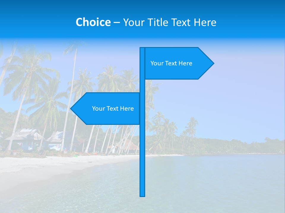 Swim Beauty Holiday PowerPoint Template