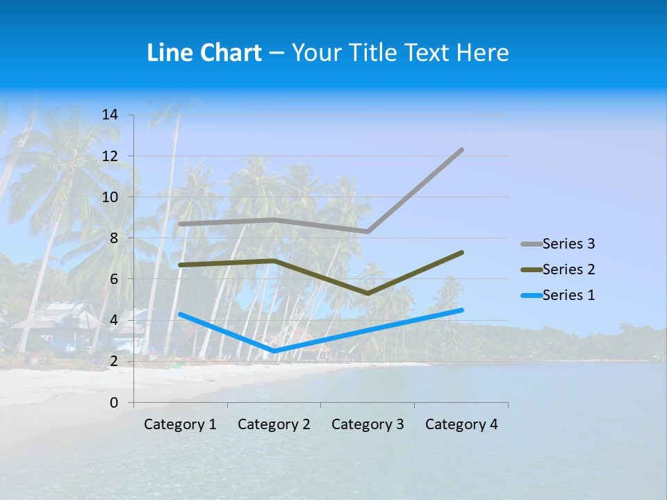 Swim Beauty Holiday PowerPoint Template