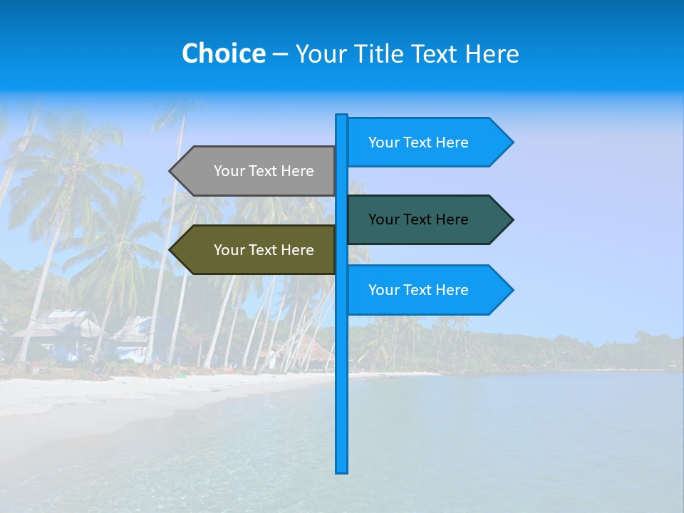 Swim Beauty Holiday PowerPoint Template
