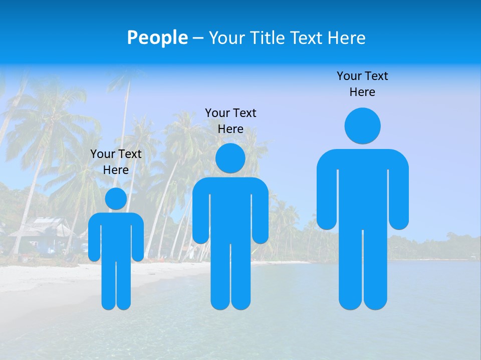 Swim Beauty Holiday PowerPoint Template