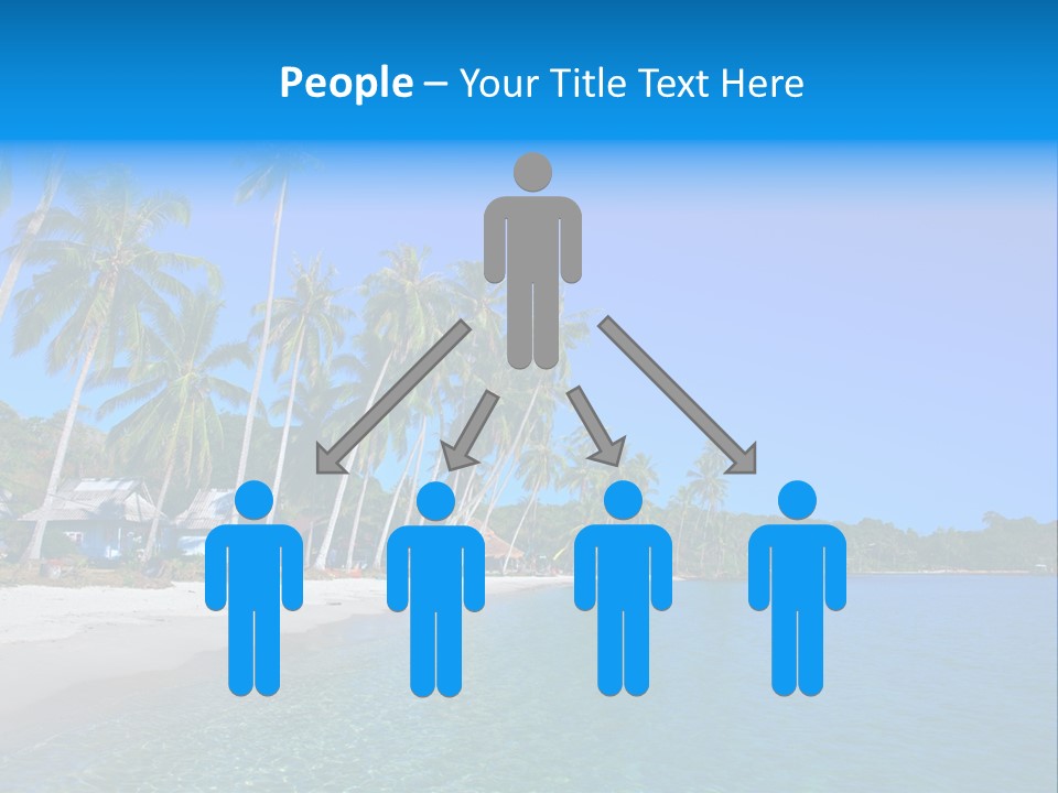 Swim Beauty Holiday PowerPoint Template