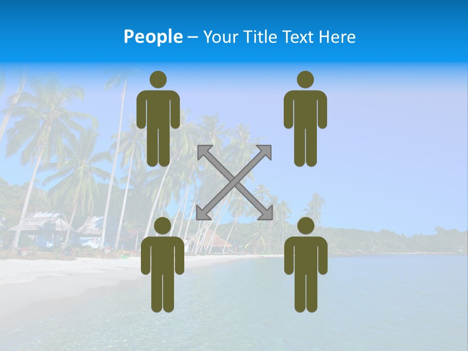 Swim Beauty Holiday PowerPoint Template