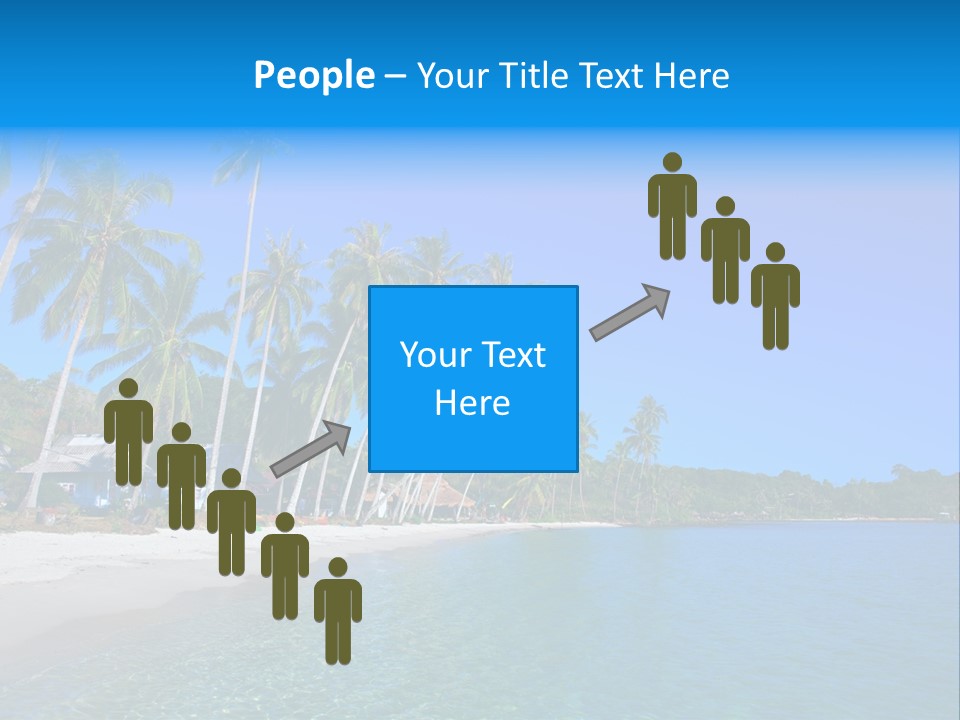 Swim Beauty Holiday PowerPoint Template