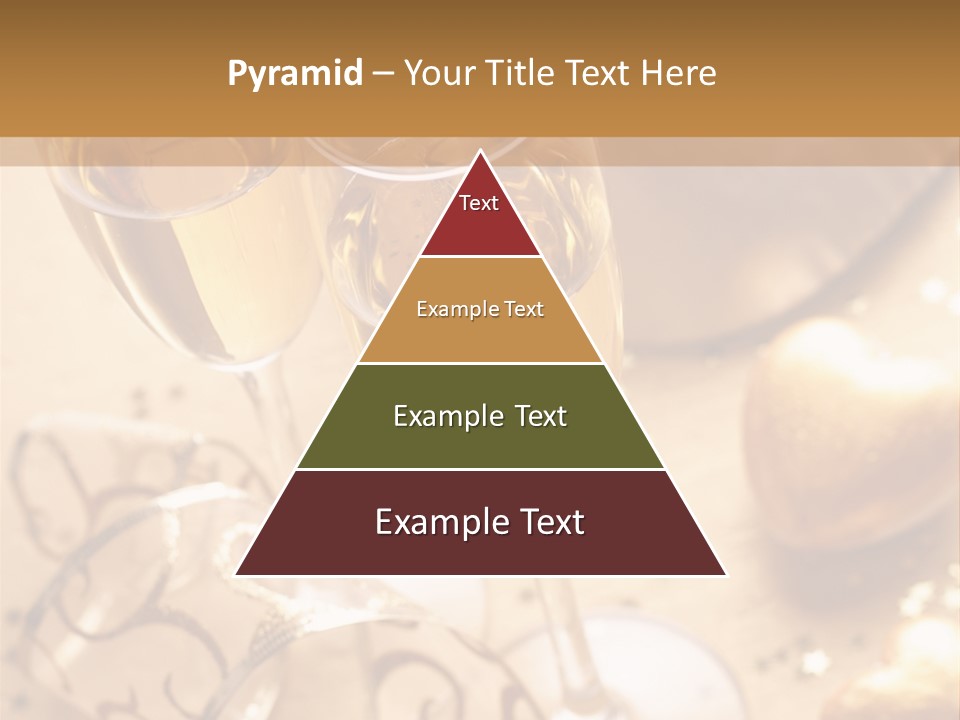 Happy New Year Champagne PowerPoint Template