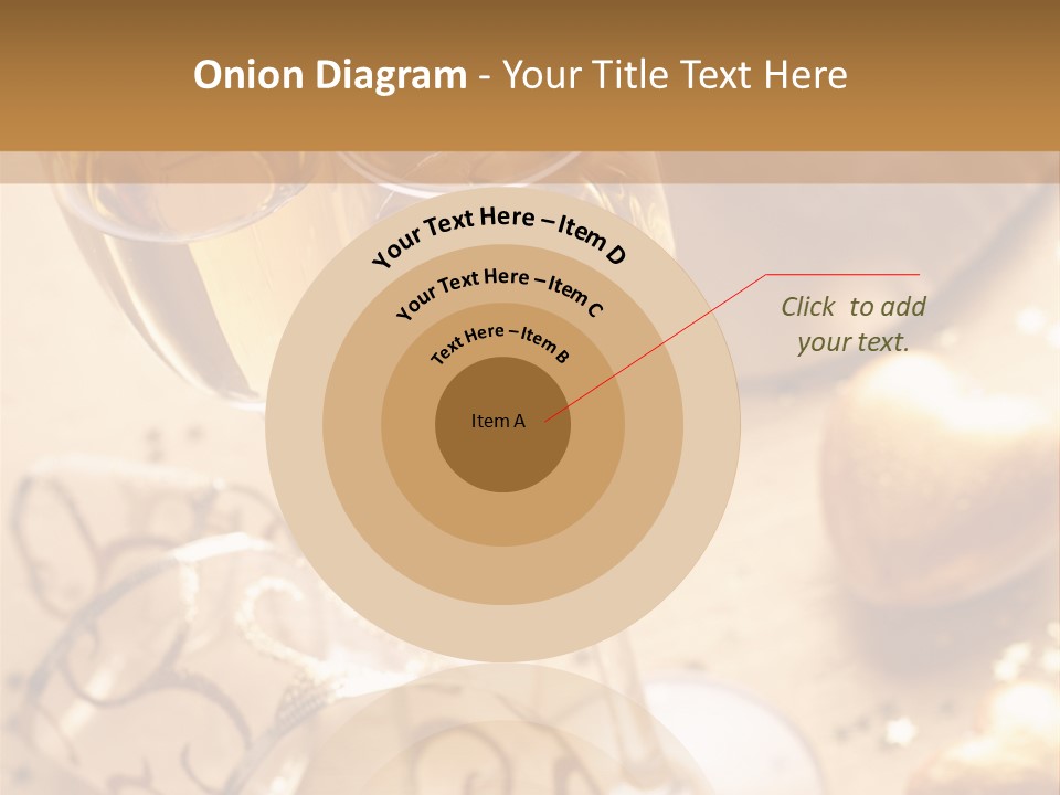 Happy New Year Champagne PowerPoint Template