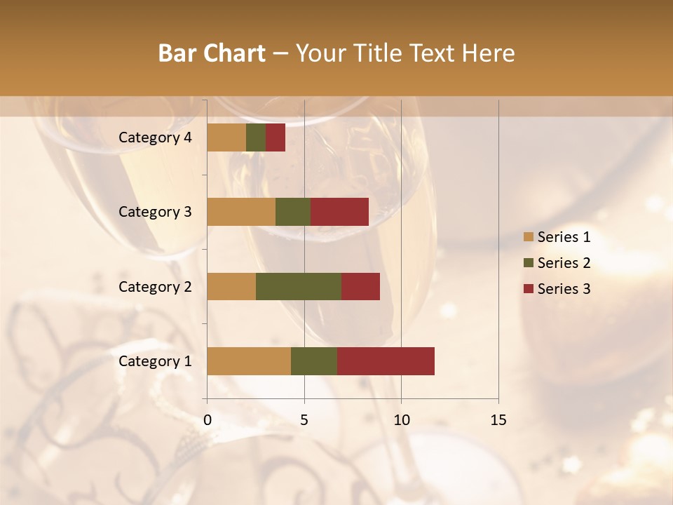 Happy New Year Champagne PowerPoint Template