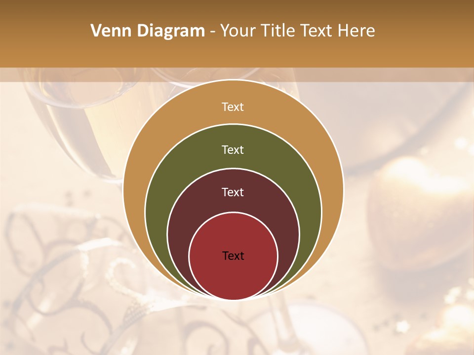 Happy New Year Champagne PowerPoint Template