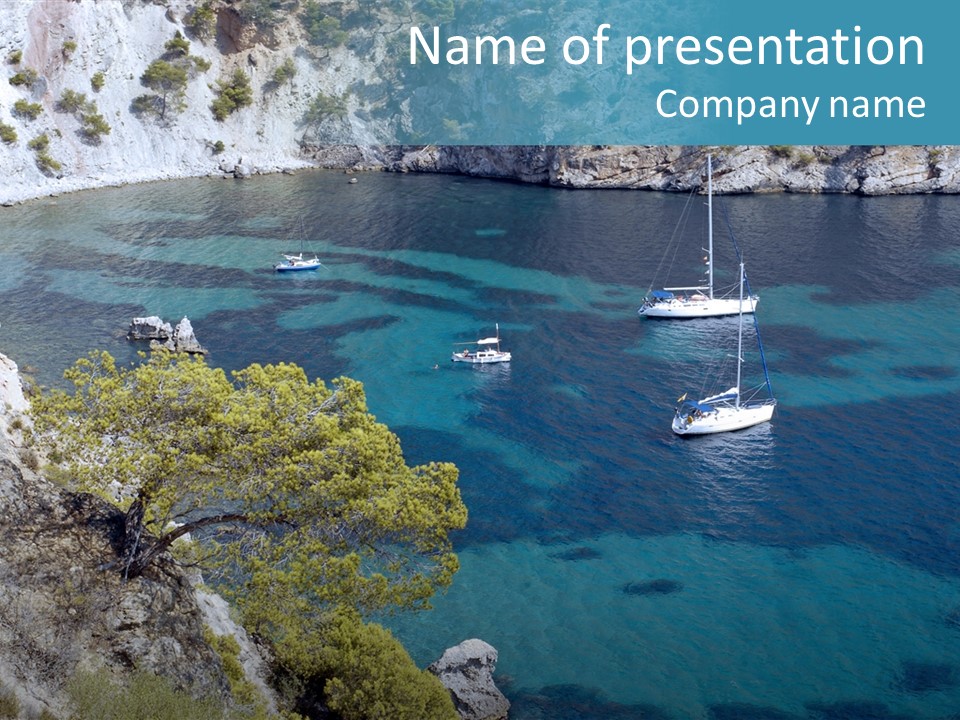 Calm Leisure Touristic PowerPoint Template