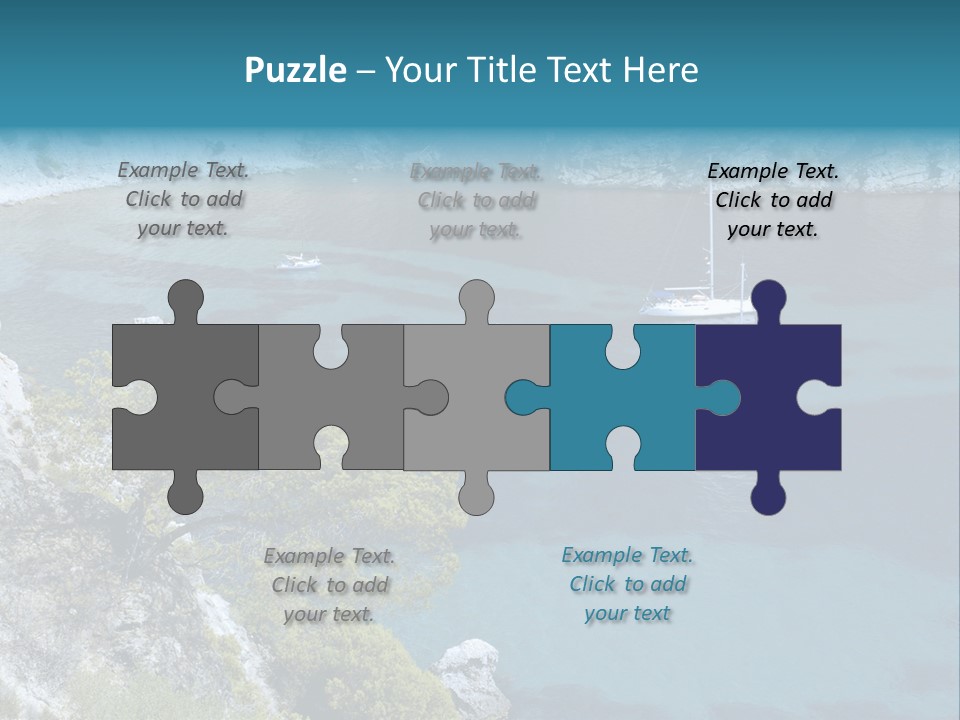 Calm Leisure Touristic PowerPoint Template