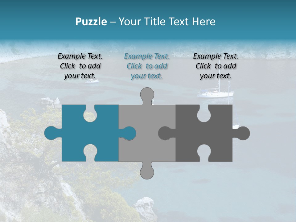 Calm Leisure Touristic PowerPoint Template