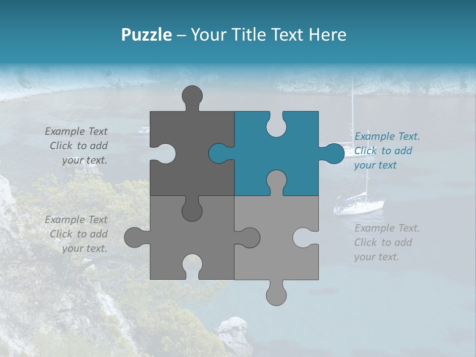 Calm Leisure Touristic PowerPoint Template