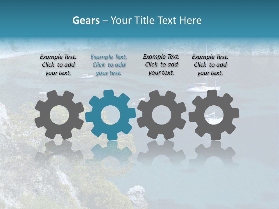 Calm Leisure Touristic PowerPoint Template