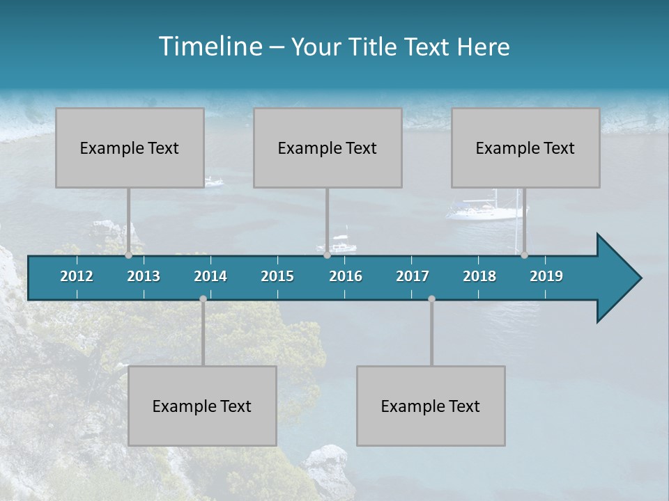 Calm Leisure Touristic PowerPoint Template