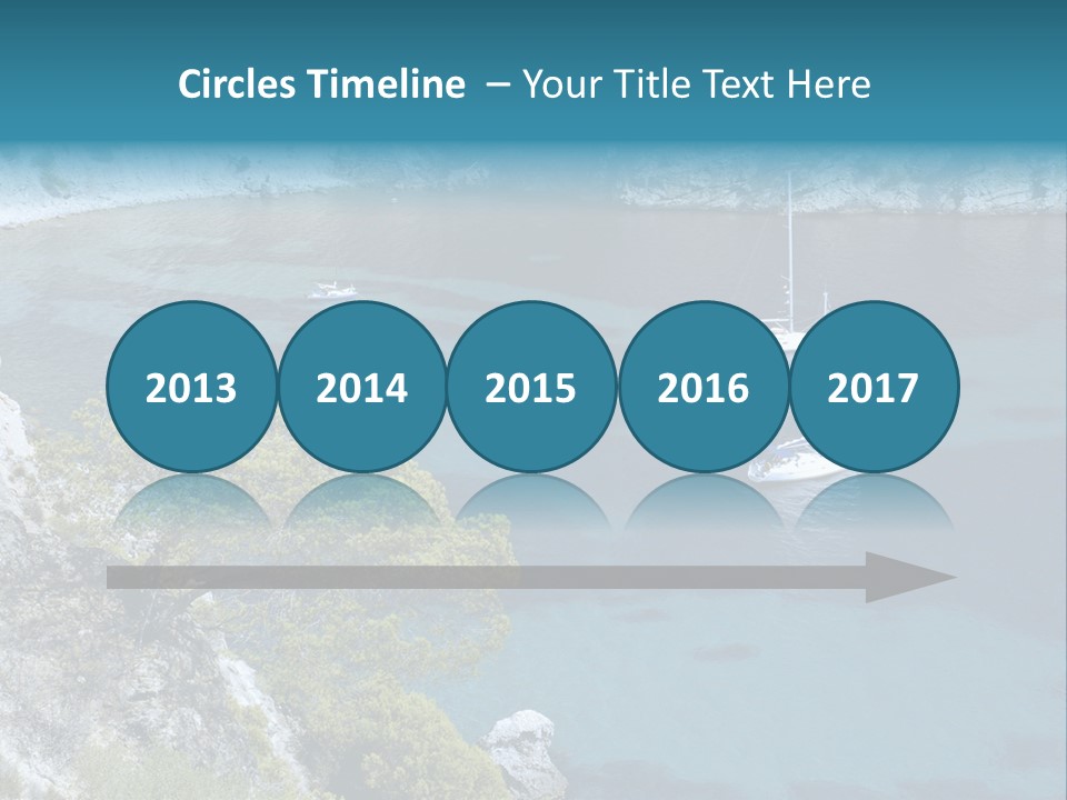 Calm Leisure Touristic PowerPoint Template