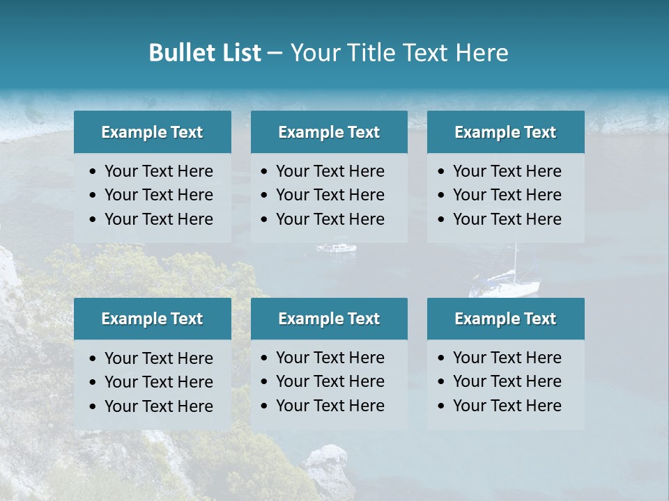 Calm Leisure Touristic PowerPoint Template