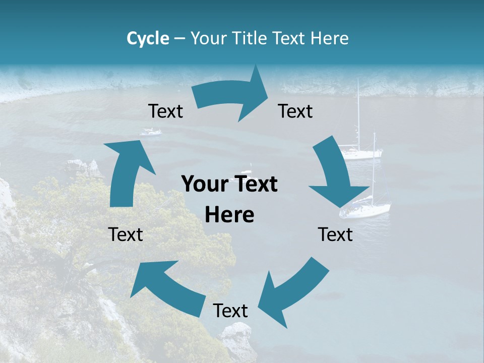 Calm Leisure Touristic PowerPoint Template