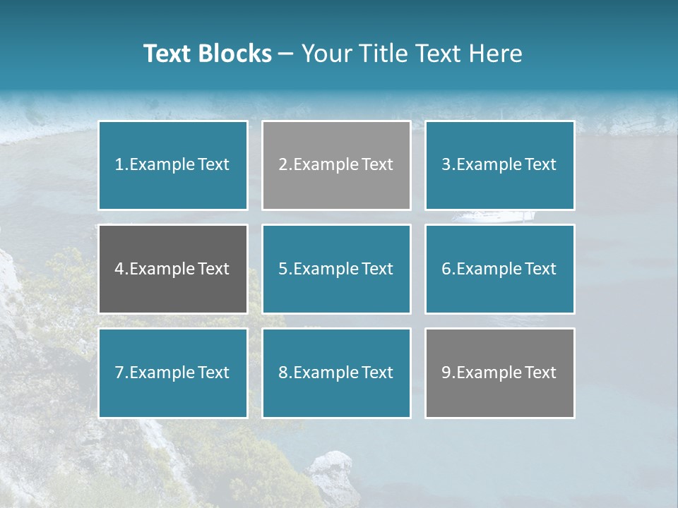 Calm Leisure Touristic PowerPoint Template