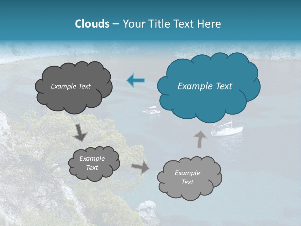 Calm Leisure Touristic PowerPoint Template
