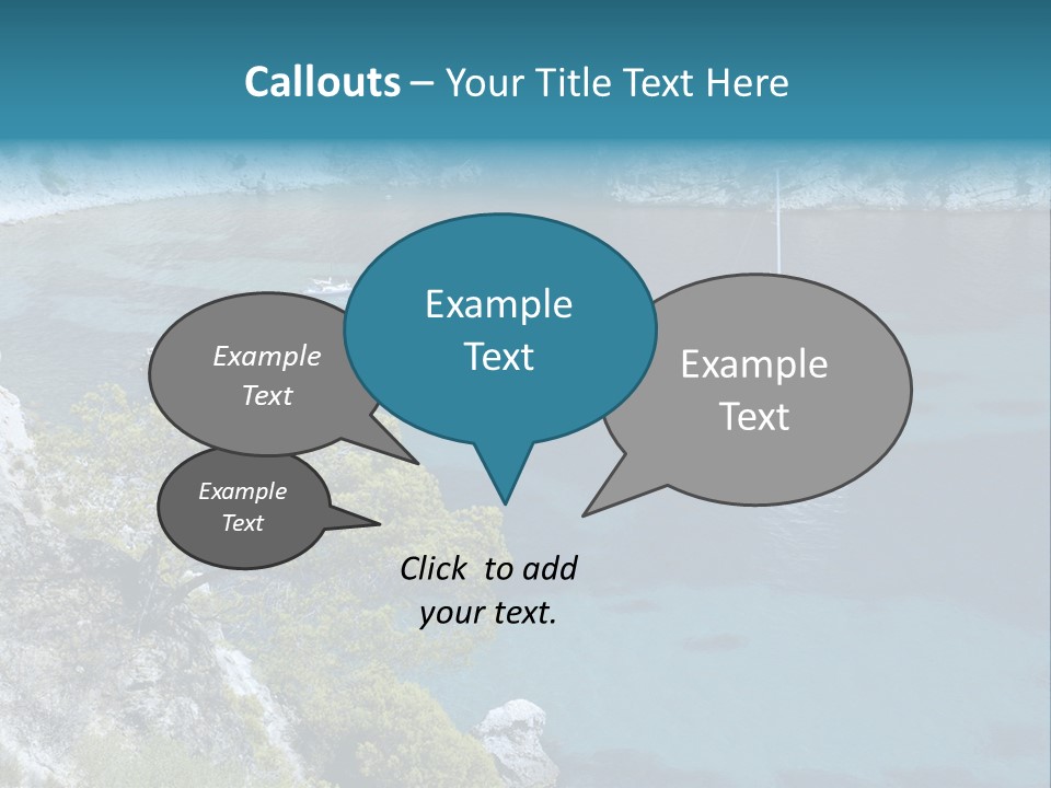 Calm Leisure Touristic PowerPoint Template