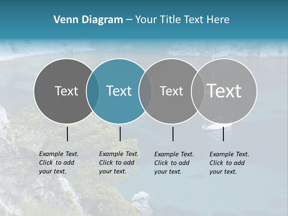 Calm Leisure Touristic PowerPoint Template