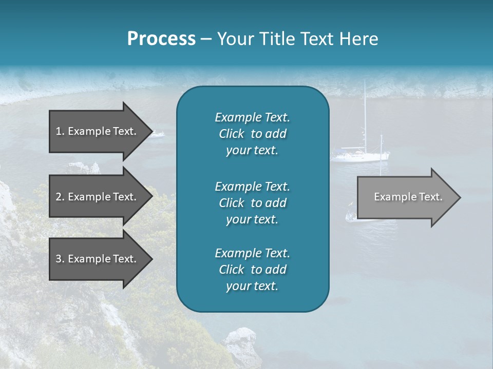 Calm Leisure Touristic PowerPoint Template