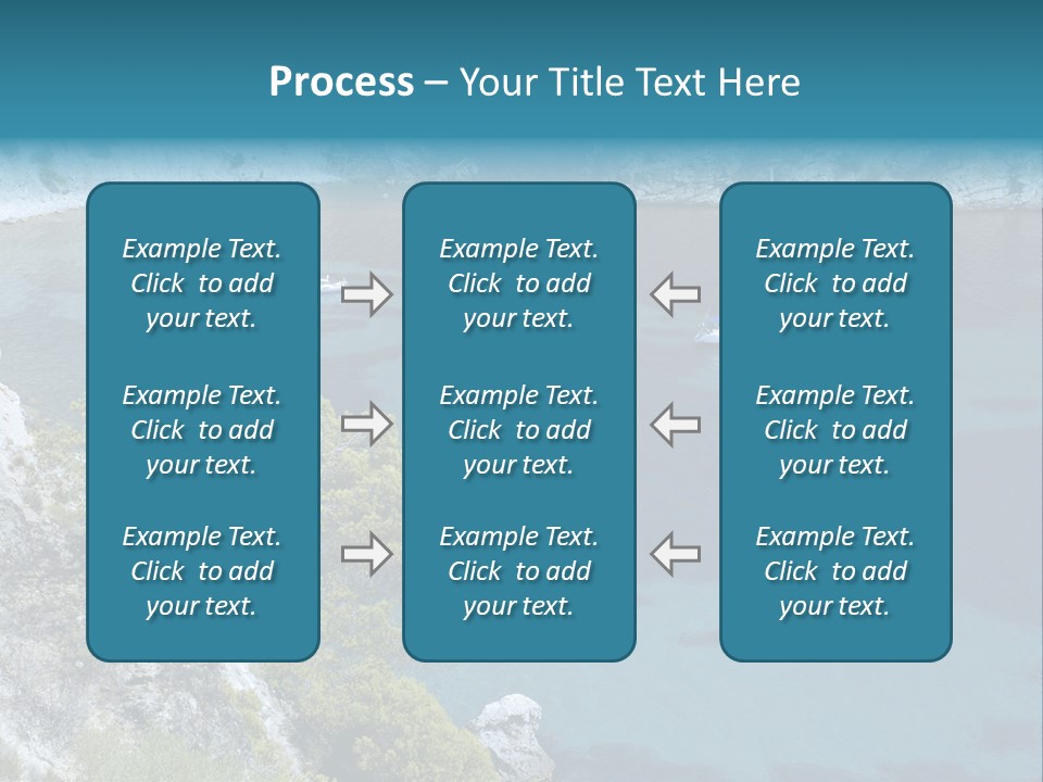 Calm Leisure Touristic PowerPoint Template