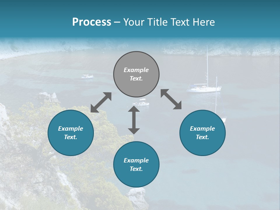 Calm Leisure Touristic PowerPoint Template