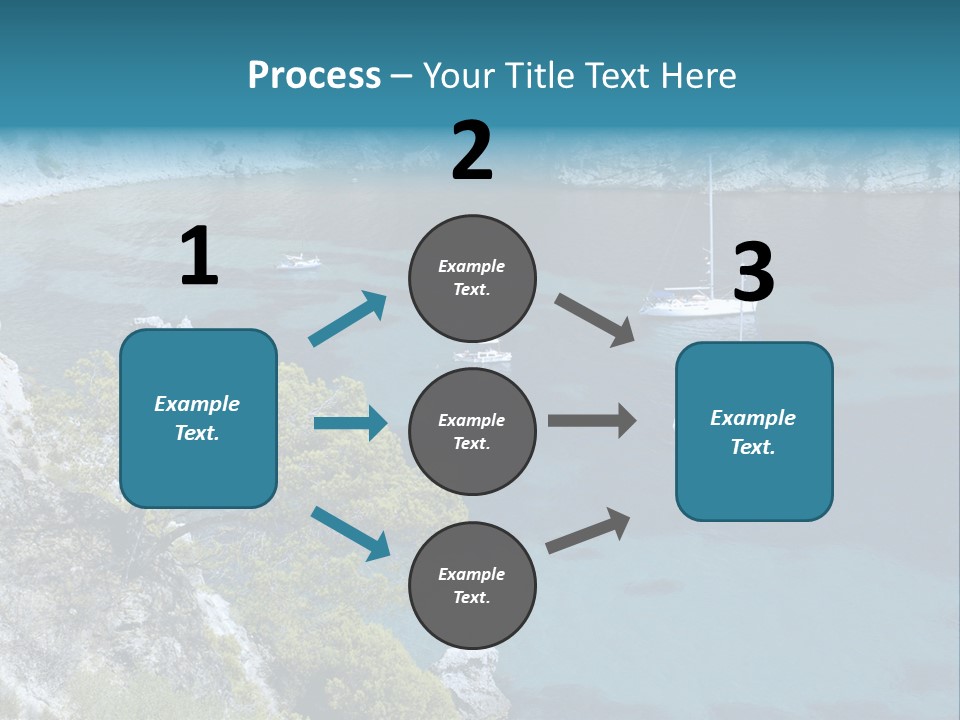 Calm Leisure Touristic PowerPoint Template