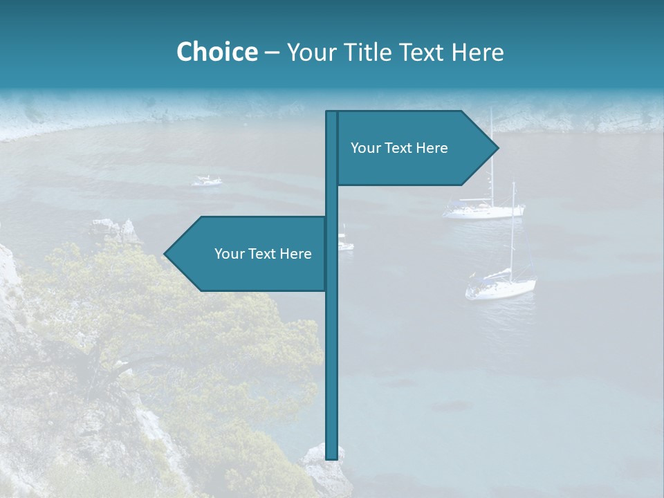 Calm Leisure Touristic PowerPoint Template