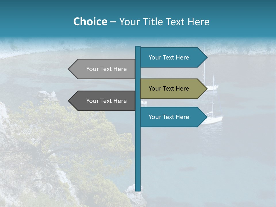 Calm Leisure Touristic PowerPoint Template
