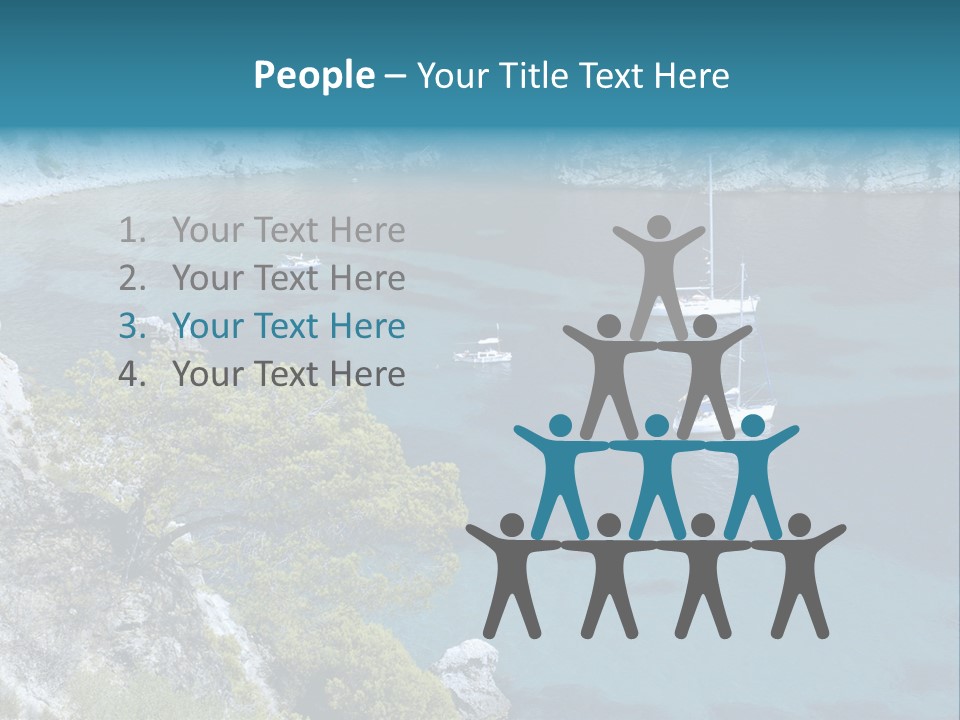 Calm Leisure Touristic PowerPoint Template