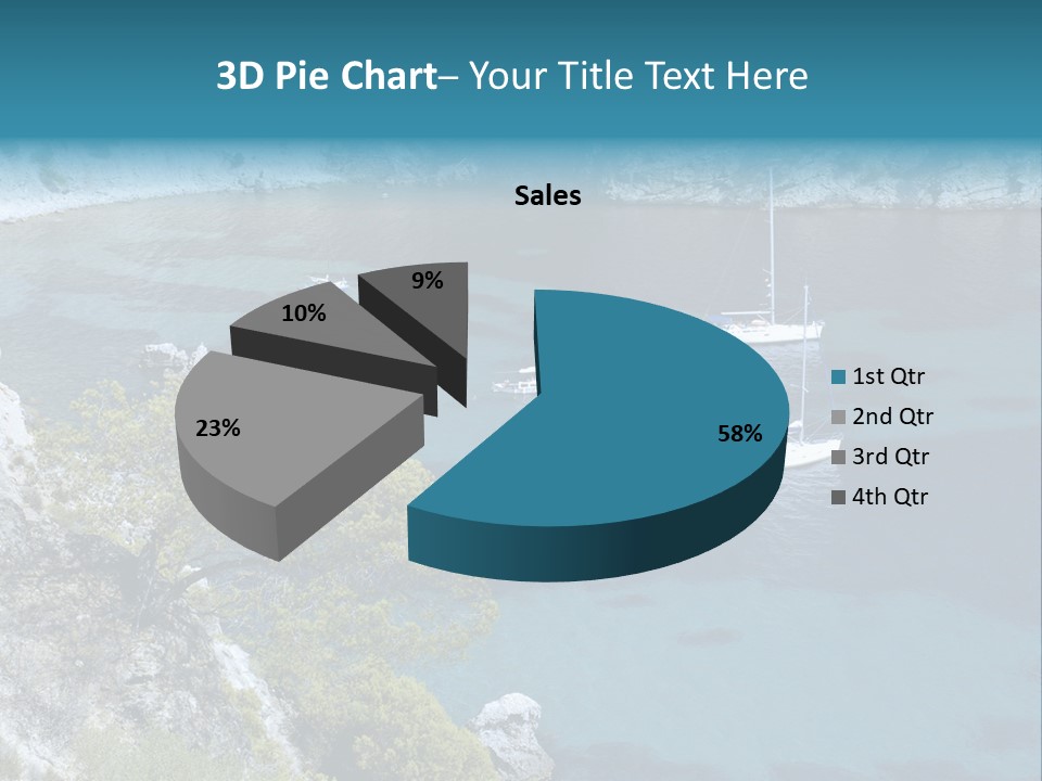 Calm Leisure Touristic PowerPoint Template