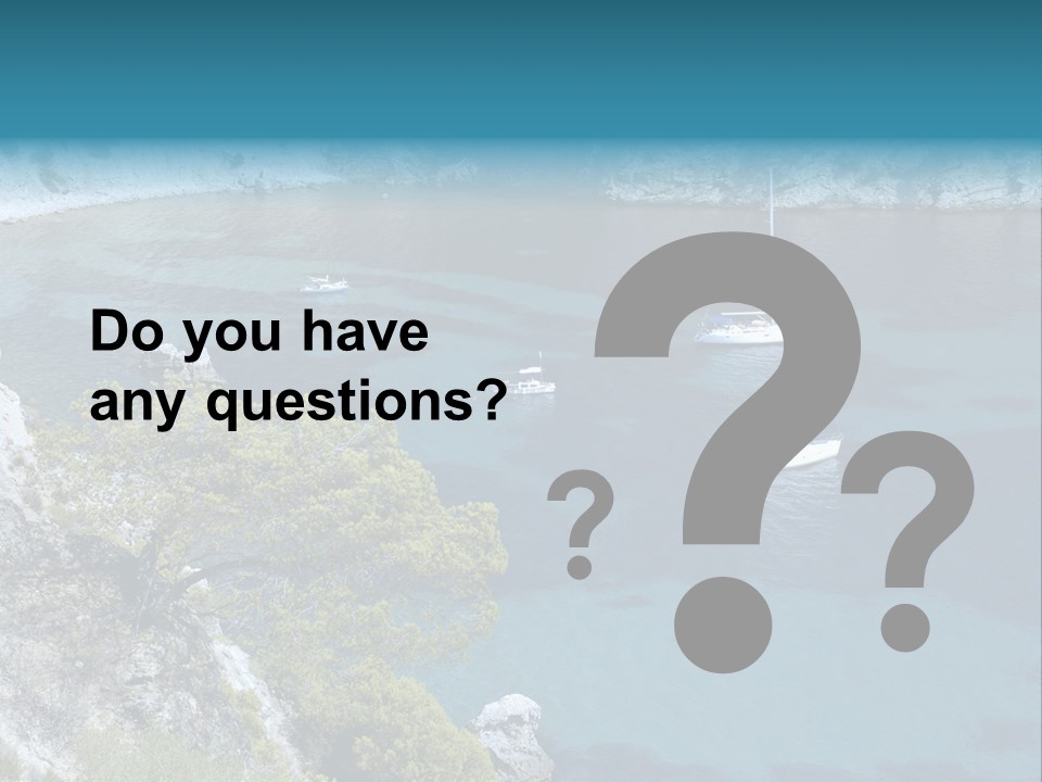 Calm Leisure Touristic PowerPoint Template