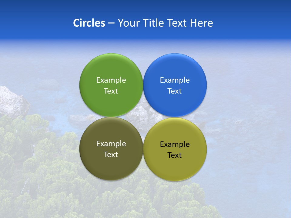 Calm Relaxation Summer PowerPoint Template