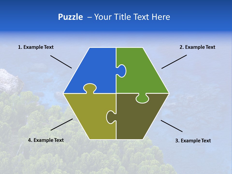 Calm Relaxation Summer PowerPoint Template