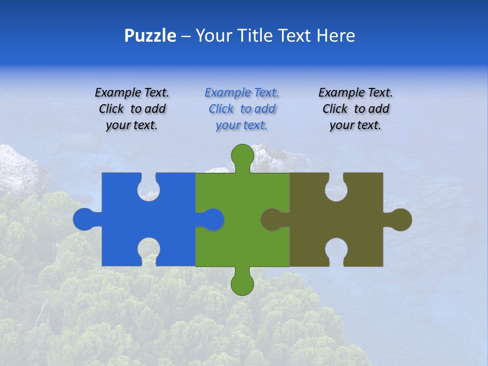 Calm Relaxation Summer PowerPoint Template