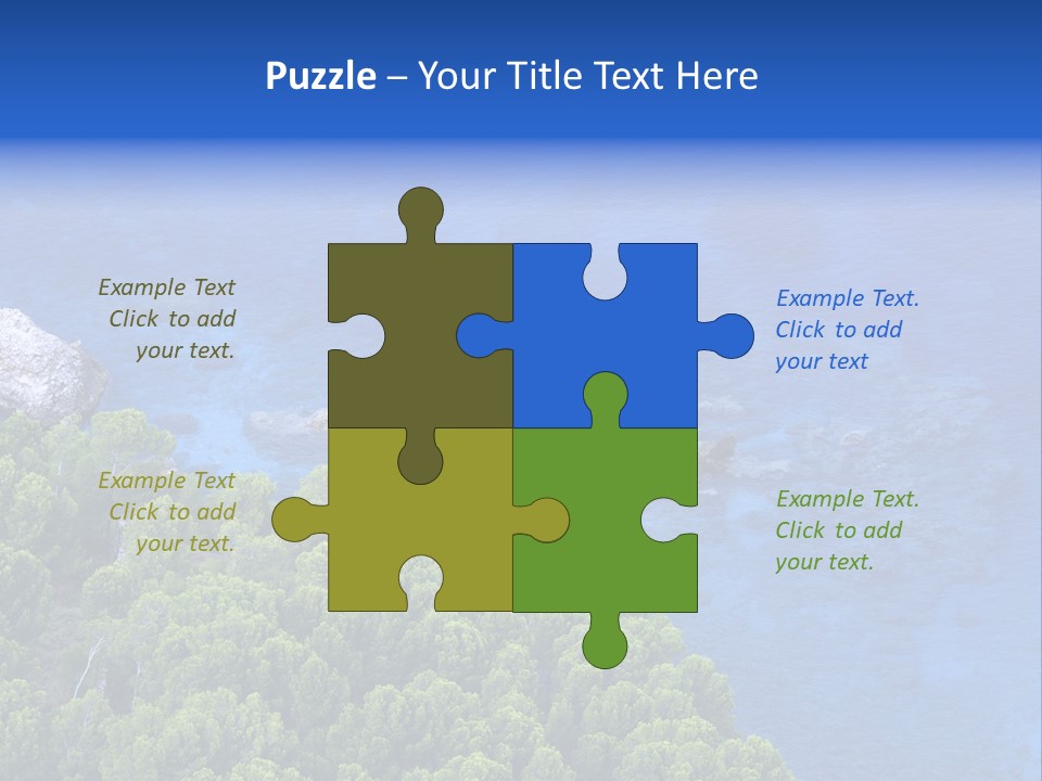 Calm Relaxation Summer PowerPoint Template