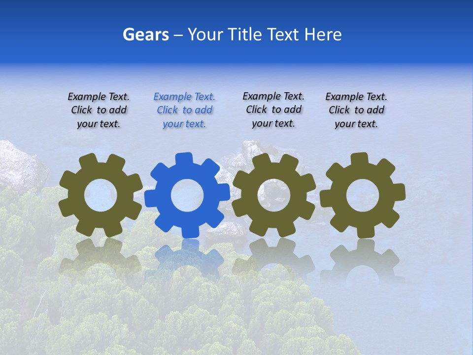 Calm Relaxation Summer PowerPoint Template