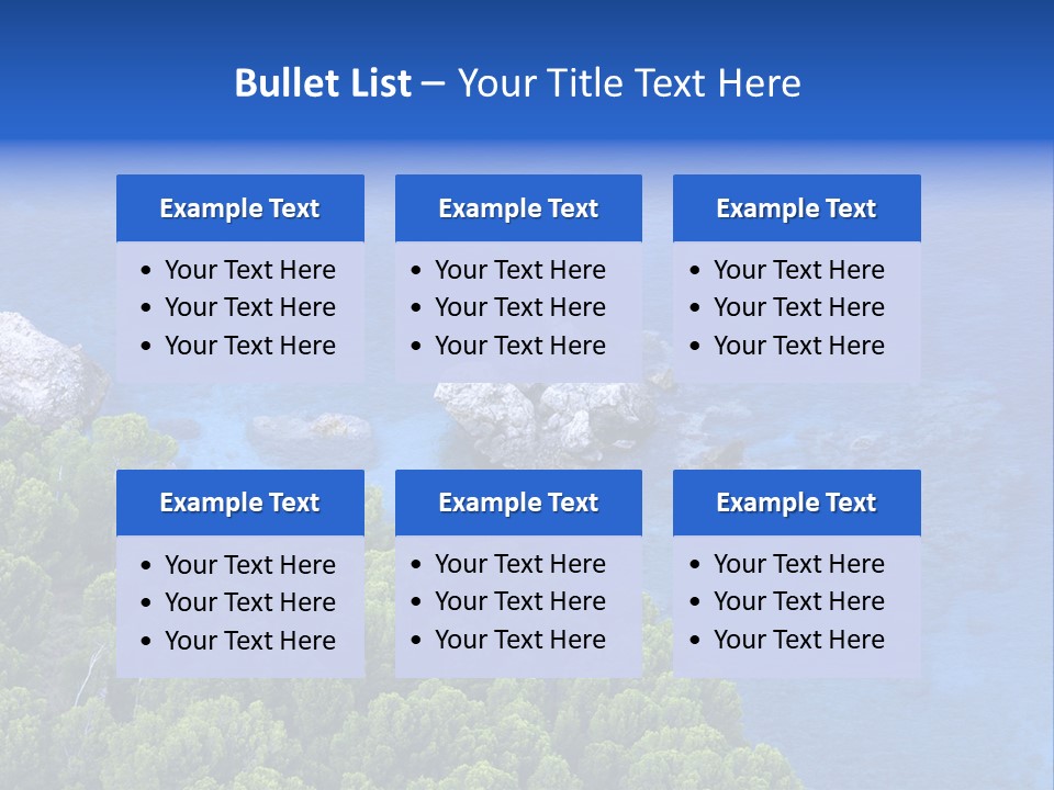 Calm Relaxation Summer PowerPoint Template