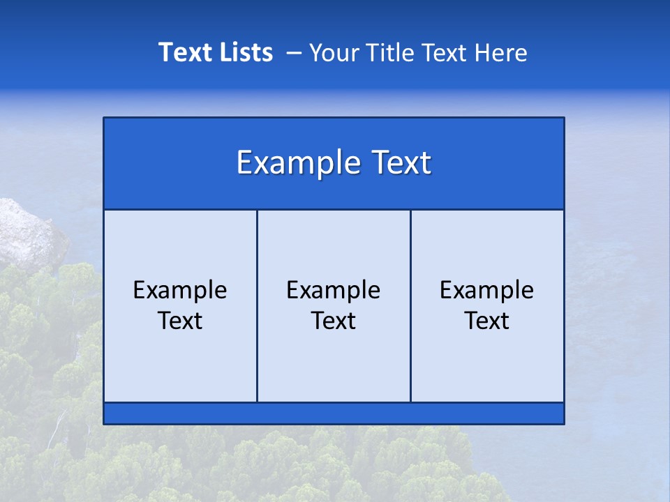 Calm Relaxation Summer PowerPoint Template